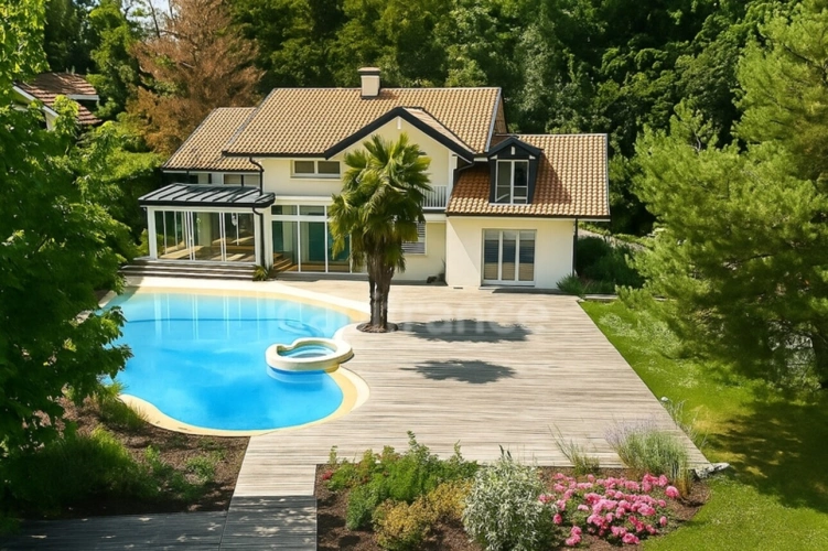 Photos 1 - Prestige - Propriété rare et raffinée - 322m² - YVOIRE (74)