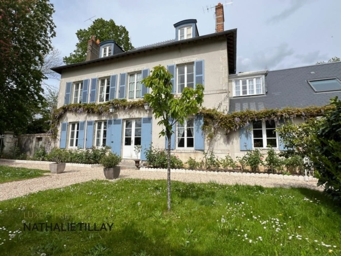 Photos 3 - Prestige - St jean le Blanc, proche Orleans, à vendre, maison de Maitre du XIX eme de 423 M² habitables,  490 AU SOL, avec piscine, parc arboré de 4655 m²