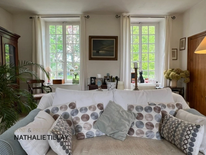 Photos 9 - Prestige - St jean le Blanc, proche Orleans, à vendre, maison de Maitre du XIX eme de 423 M² habitables,  490 AU SOL, avec piscine, parc arboré de 4655 m²