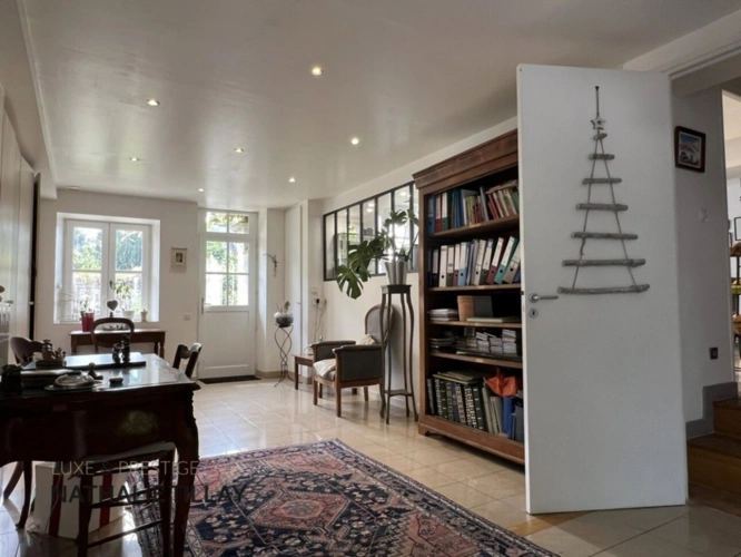 Photos 14 - Prestige - St jean le Blanc, proche Orleans, à vendre, maison de Maitre du XIX eme de 423 M² habitables,  490 AU SOL, avec piscine, parc arboré de 4655 m²
