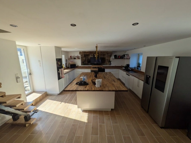 Photos 4 - Prestige - Séglien en campagne longère en pierre rénovée avec vie de plain pied de 219m², garage, atelier et dépendance parcelle de 7125m²