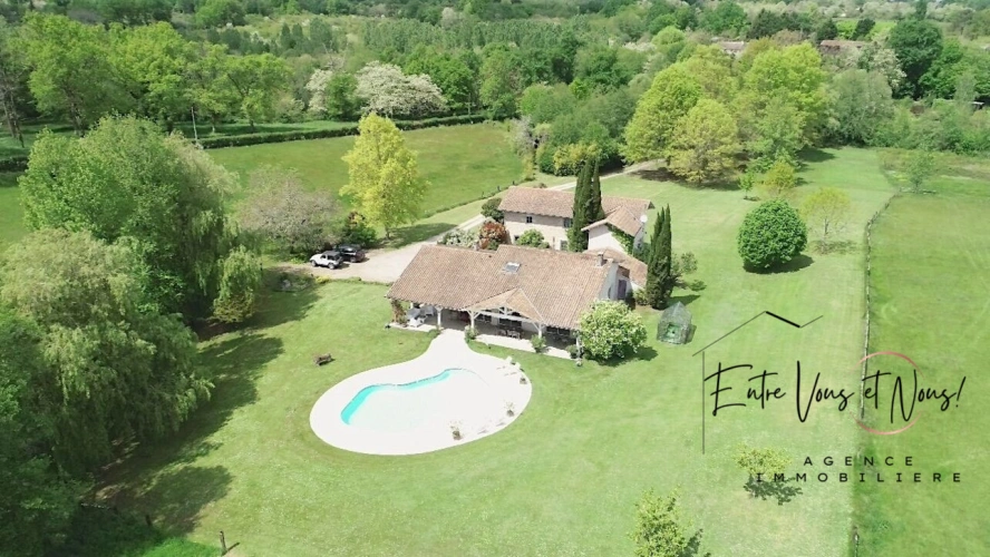 Photos 1 - Prestige - Propriété de charme, 376m2, 6ch sur 9ha à Bazas!
