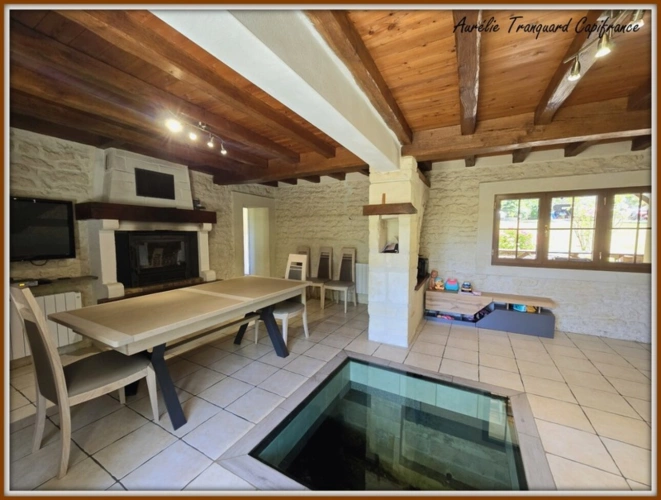 Photos 11 - Prestige - Propriété d'exception à vendre 7 pièces BRIZAMBOURG (17) avec vie de plain-pied, terrain de tennis, piscine- TERRAIN DE + 14300m² AVEC ETANG
