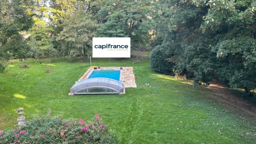 Photos 13 - Prestige - Propriété d’exception néo classique de 1780, en pierre sur parc arboré avec piscine à Maison-Rouge-en-Brie