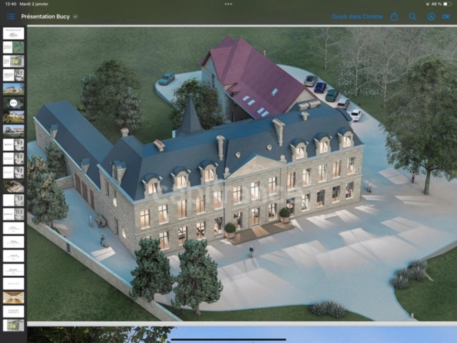 Photos 40 - Prestige - Château XVIIIème siècle à vendre Soissons (02)