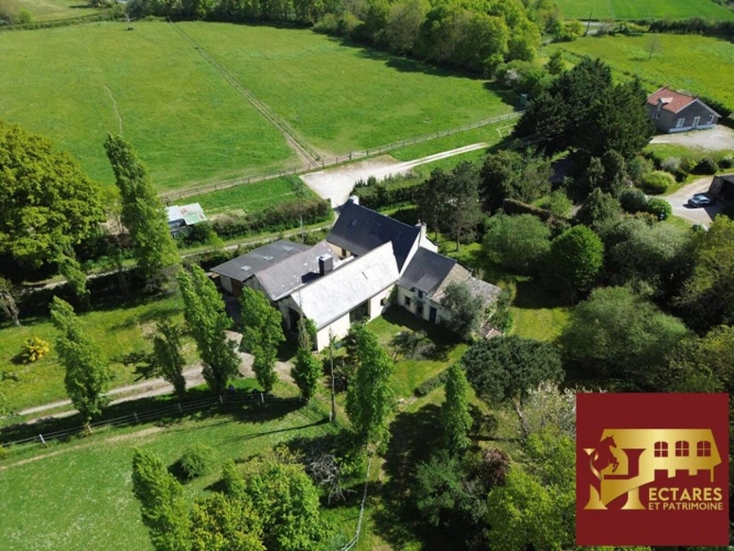Photos 2 - Équestre - Maison Nort Sur Erdre 10 pièce(s) 266 m2 1,7 hectares
