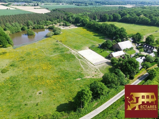 Photos 1 - Équestre - Propriété équestre, 3 maisons, 10 hectares
