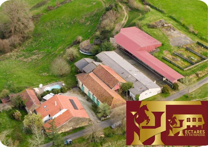 Photos 8 - Équestre - Propriété équestre avec Gîtes possibles 17 Hectares