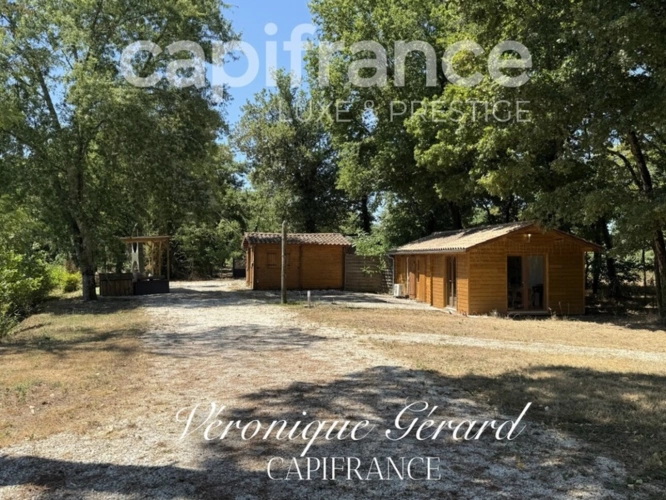 Photos 23 - Forestière - Propriété Naturel de Loisirs avec Maison d'habitation ,Chalets et Lac sur plus de 7 hectares entièrement clos