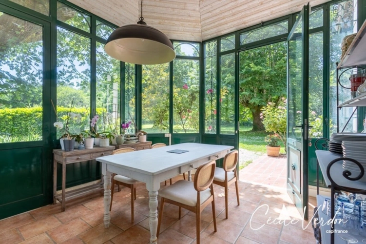 Photos 10 - Prestige - Propriété à vendre 10 pièces, 284 m2 BELEYMAS (24) 15 min de Bergerac – Propriété de charme du XIXe siècle avec dépendances, piscine et potentiel d’accueil sur 8 500 m²