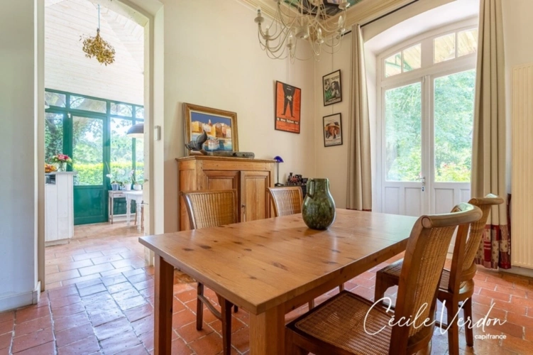 Photos 15 - Prestige - Propriété à vendre 10 pièces, 284 m2 BELEYMAS (24) 15 min de Bergerac – Propriété de charme du XIXe siècle avec dépendances, piscine et potentiel d’accueil sur 8 500 m²