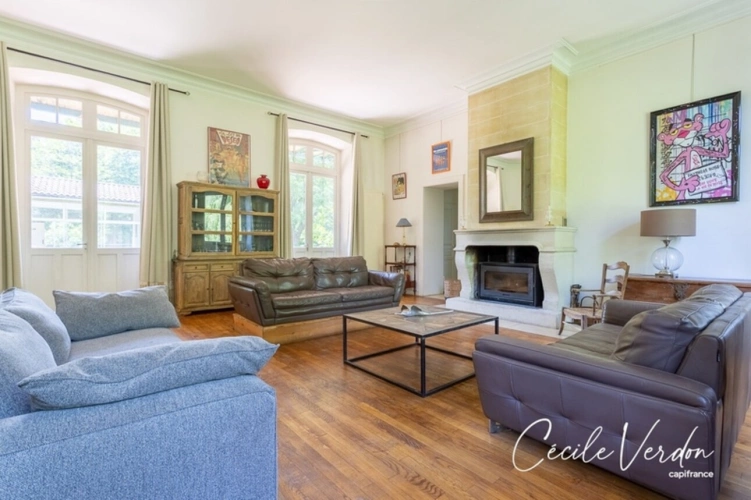 Photos 28 - Prestige - Propriété à vendre 10 pièces, 284 m2 BELEYMAS (24) 15 min de Bergerac – Propriété de charme du XIXe siècle avec dépendances, piscine et potentiel d’accueil sur 8 500 m²