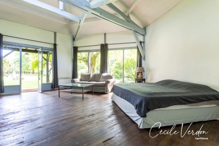 Photos 29 - Prestige - Propriété à vendre 10 pièces, 284 m2 BELEYMAS (24) 15 min de Bergerac – Propriété de charme du XIXe siècle avec dépendances, piscine et potentiel d’accueil sur 8 500 m²