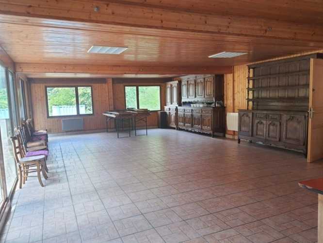 Photos 5 - Prestige - Dpt Bas-Rhin (67), à vendre proche de SAALES propriete P5 avec CHALET T5 + SALLE des FETES + ETANG / terrain de 1 ha où 10000 m2 environ