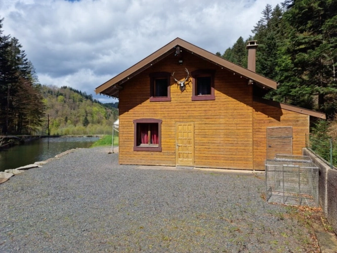 Photos 24 - Prestige - Dpt Bas-Rhin (67), à vendre proche de SAALES propriete P5 avec CHALET T5 + SALLE des FETES + ETANG / terrain de 1 ha où 10000 m2 environ