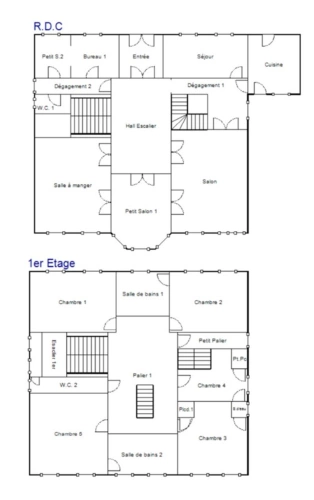 Photos 13 - Prestige - Dpt Nord (59), à vendre Hôtel Particulier d’Exception - 570m², Proche Cambrai et Futur Data Center - Terrain de 1500 m²