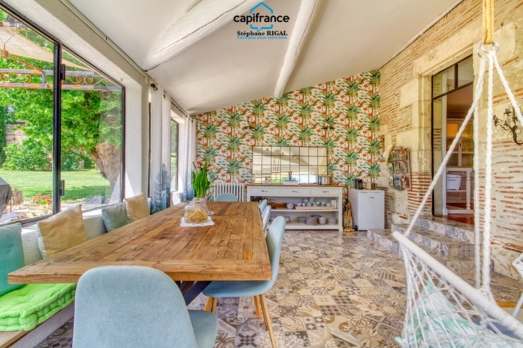 Photos 4 - Prestige - Propriete à vendre 10 pièces FONGRAVE (47) maison de 300m2 sur terrain de 1,43ha