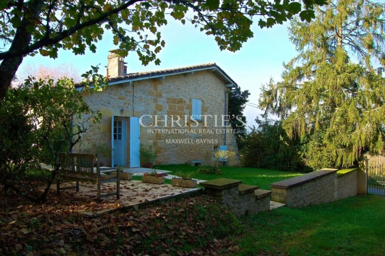 Photos 2 - Prestige - Bordeaux 35 min - Entre-Deux-Mers - Superbe demeure en pierre, - 1,2 ha - piscine