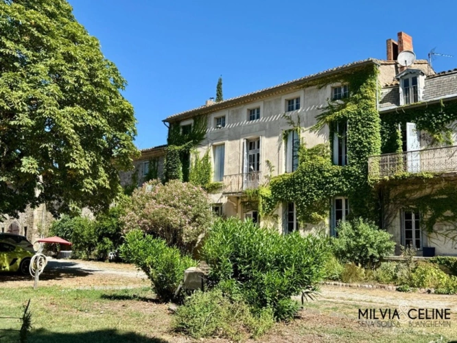 Photos 2 - Touristique - Propriete à vendre 32 pièces proche de CARCASSONNE (11) 2 habitations 522m2+ parc 2,82 hectares + dépendances