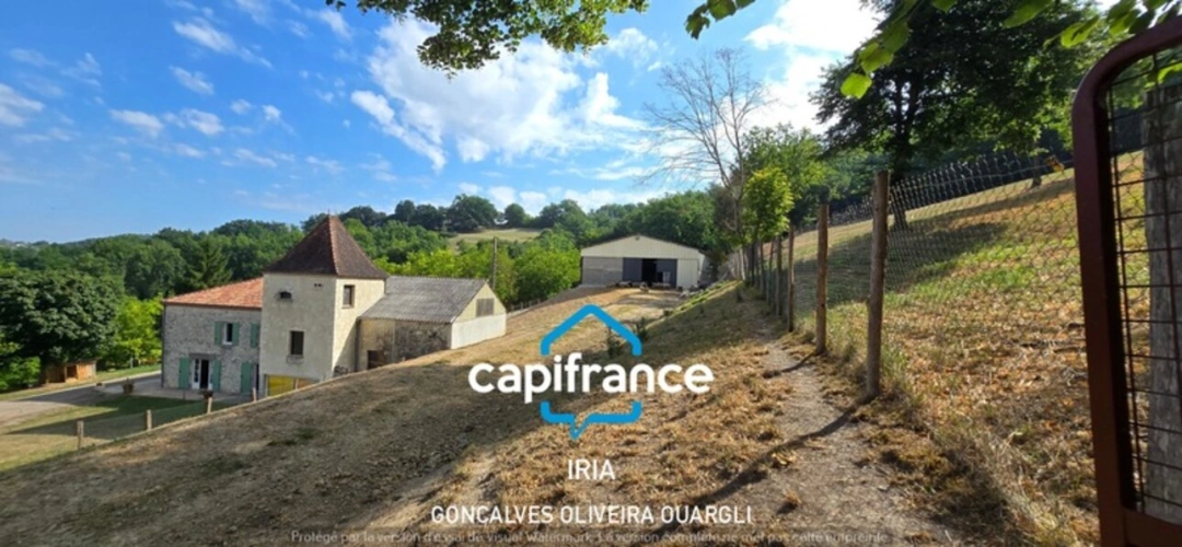 Photos 2 - Prestige - Propriété de charme au coeur de la nature à vendre 6 pièces et 124763m² de  PUJOLS (47)