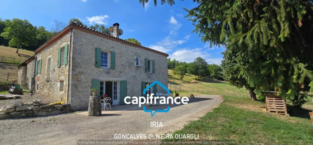 Photos 3 - Prestige - Propriété de charme au coeur de la nature à vendre 6 pièces et 124763m² de  PUJOLS (47)
