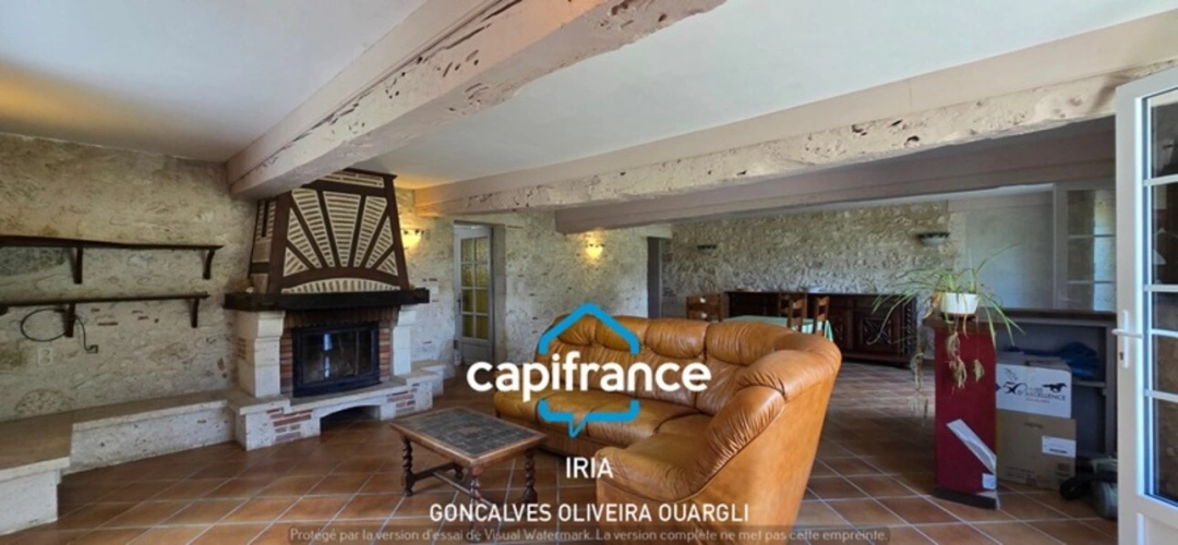 Photos 5 - Prestige - Propriété de charme au coeur de la nature à vendre 6 pièces et 124763m² de  PUJOLS (47)