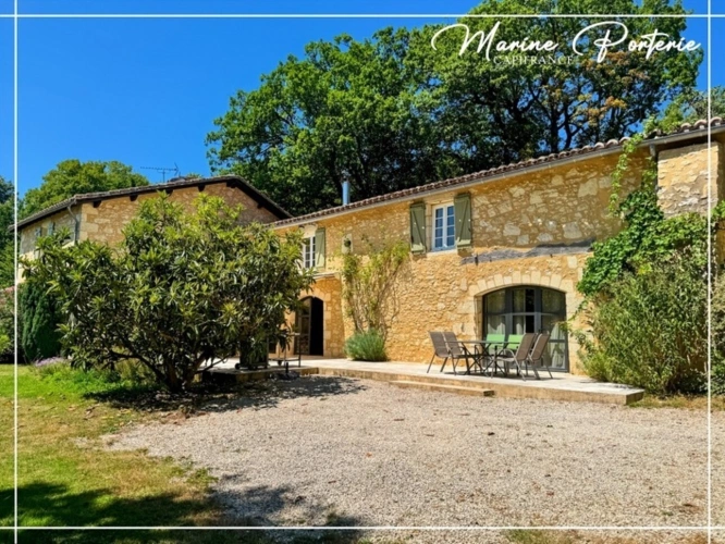 Photos 3 - Prestige - Propriété en pierre à vendre, 8 pièces proche de AUCH (32) vue dégagée