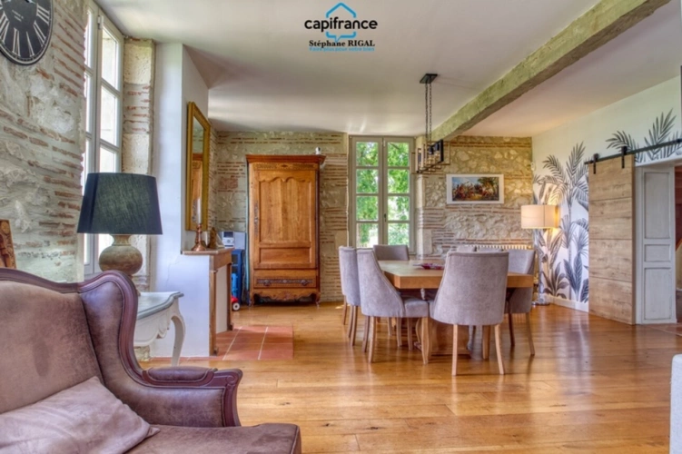Photos 9 - Prestige - Propriete à vendre 10 pièces FONGRAVE (47) maison de 360m2 sur terrain de 1,43ha