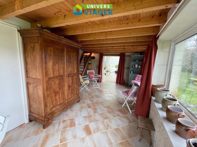 Photos 16 - Prestige - Ferme du 19°siècle avec grande salle de reception et ses dépendances en viager libre ou achat classique
