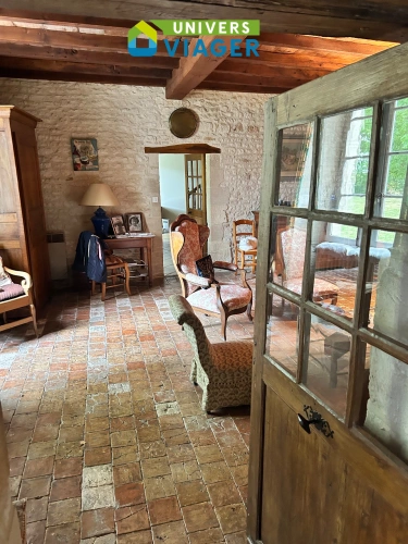 Photos 17 - Prestige - Ferme du 19°siècle avec grande salle de reception et ses dépendances en viager libre ou achat classique