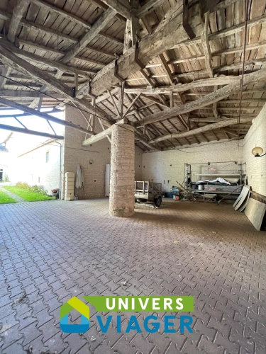 Photos 5 - Prestige - Ferme du 19°siècle avec grande salle de reception et ses dépendances en viager libre ou achat classique
