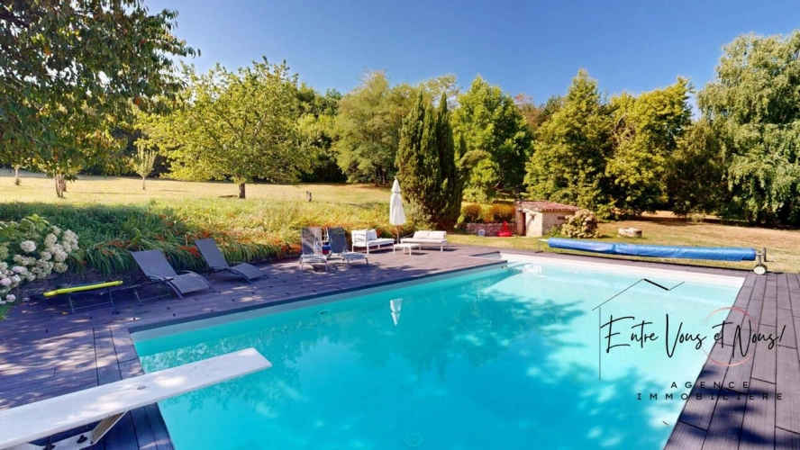 Photos 2 - Prestige - Demeure du 18e, 14p, piscine, 1ha proche La Réole