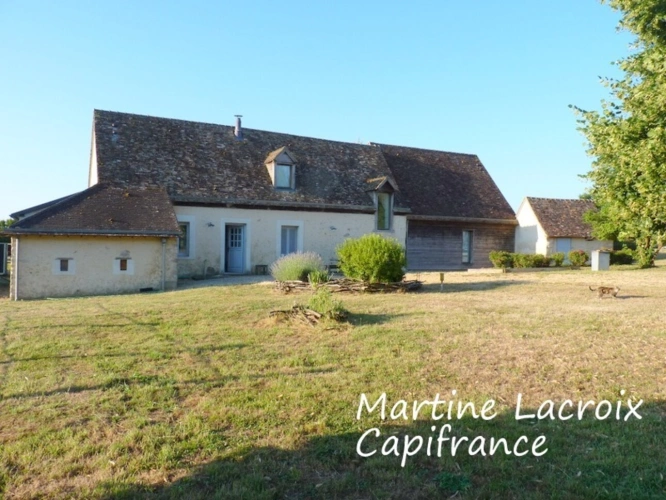 Photos 6 - Équestre - Dpt SARTHE (72), à vendre proche LA FERTE BERNARD - ENSEMBLE IMMOBILIER P7 de 253 m² - Terrain de 6,78 Ha