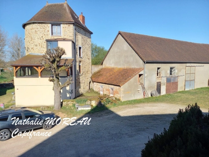 Photos 2 - Prestige - Propriete à vendre 7 pièces IGORNAY (71) - Ancienne tour Médiéval et Moulin à Eau