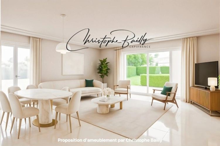 Photos 2 - Prestige - Villa contemporaine de plain-pied avec piscine, jardin d’agrément — Montauban (82) - quartier Bas-Pays