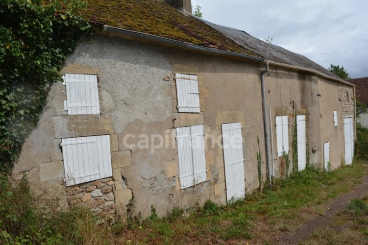 Photos 4 - Touristique - Propriete à vendre 3 pièces + grange  sur terrain contructible de 8267 m2  en partie boisé  à CRUX LA VILLE (58330)