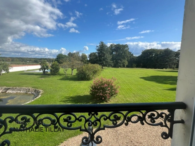 Photos 8 - Prestige - Orléans, demeure de prestige, propriete à vendre, chateau 440 m², piscine, tennis, maison d'amis 85 m², dépendances potentiel aménageable , parc paysagé et arboré 4 ha
