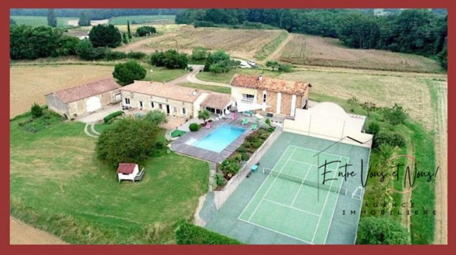 Photos 3 - Touristique - Propriété de 415m2 idéal projet touristique, proche La Réole