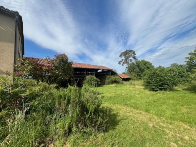 Photos 51 - Prestige - PLAISANCE DU GERS-MARCIAC, AUTHENTIQUE PROPRIETE RURALE 2 hecataressans voisin, sans vis à vis, un peu cachée et pourtant avec une jolie vue sur coteaux gascons