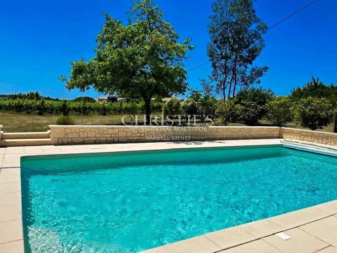 Photos 16 - Prestige - Bordeaux 35 min - Entre-Deux-Mers - Superbe demeure en pierre, - 1,2 ha - piscine