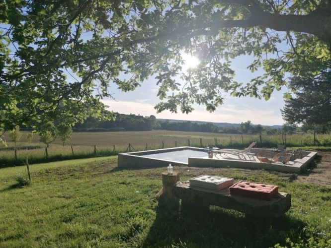 Photos 52 - Prestige - MIELAN 6 minutes: PROPRIETE de CHARME XVIIIs avec VUE, 5 chambres, garage, 1hectare, piscine, rénovation de qualité pour famille ou /et chambres d hôtes