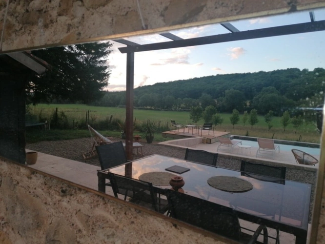 Photos 56 - Prestigious - MIELAN 6 minutes: CHARMING 18th century PROPERTY with VIEW, 5 bedrooms, garage, 1 hectare, swimming