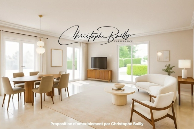 Photos 2 - Prestige - Villa contemporaine de plain-pied avec piscine, jardin d’agrément — Montauban (82) - quartier Bas Pays