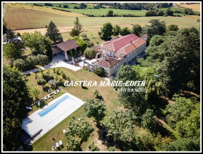 Photos 2 - Équestre - Dpt Gers (32), Proche AUCH - ELEGANTE PROPRIETE GASCONNE sans travaux piscine -4,5HA,- gîtes- chambres d'hôtes - évènementiels