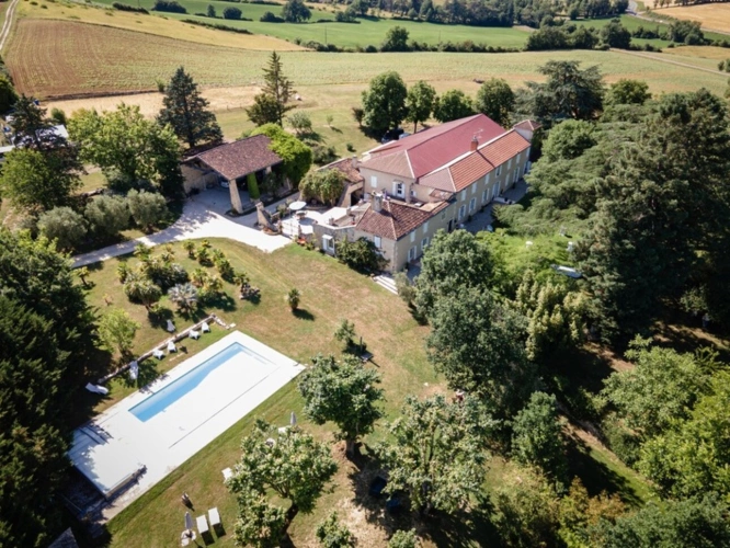 Photos 32 - Équestre - Dpt Gers (32), Proche AUCH - ELEGANTE PROPRIETE GASCONNE sans travaux piscine -4,5HA,- gîtes- chambres d'hôtes - évènementiels