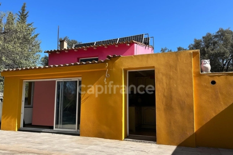 Photos 1 - Prestige - Terrain 16 200 m² + Maison autonome – Gigean – Vue imprenable – Calme absolu