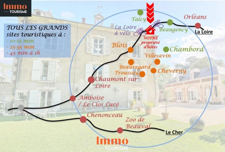 Photos 25 - Touristique - Maison d'hôtes de charme et standing à 10min de Chambord