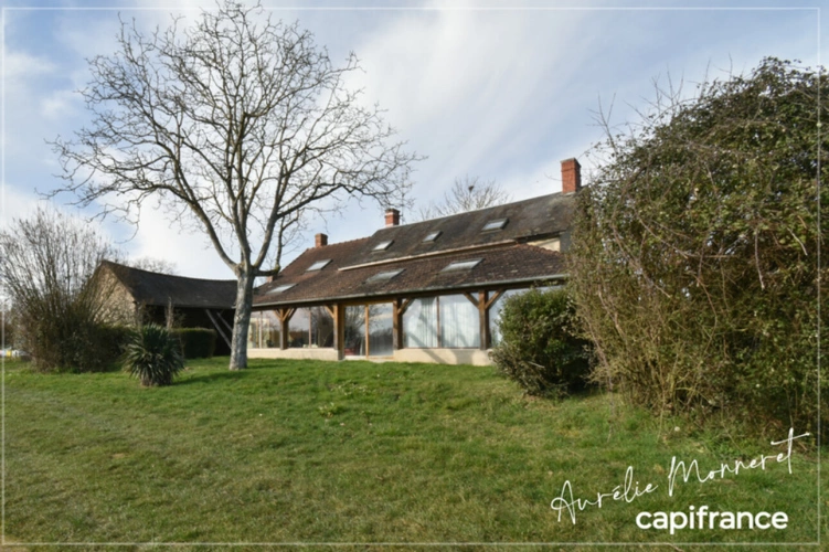 Photos 1 - Prestige - Maison de charme en pleine campagne berrichonne sur 2Ha