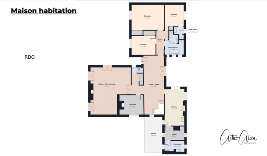 Photos 25 - Prestige - maison de caractère de 183 m² avec dépendances et fort potentiel sur plus de 9 000 m² de terrain