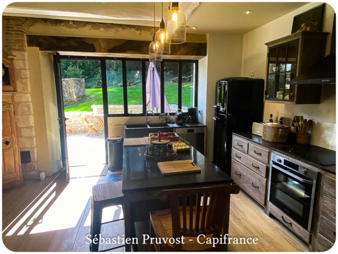 Photos 7 - Touristique - Propriete à vendre 6 pièces proche de BERGERAC (24), Logis, Gîte et dépendances, droit d'eau, étang, Terrain 12000m2
